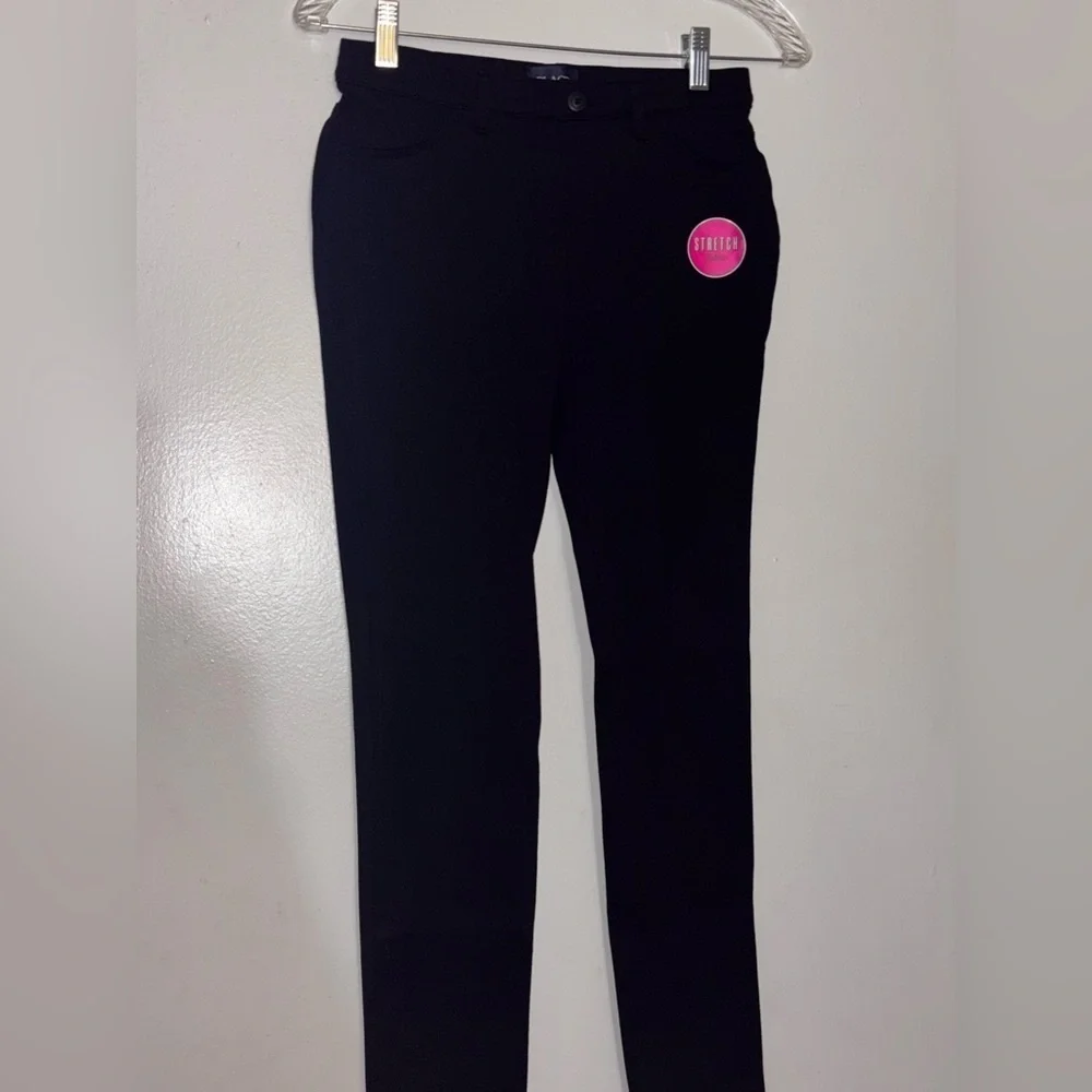 Girls Black Stretch Pants